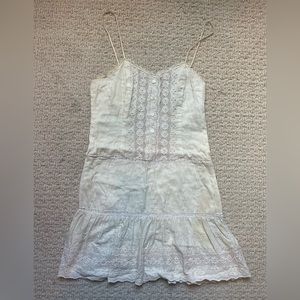 Brand is White. Size 4. Eyelet dress.